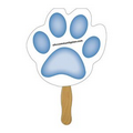 Paw Digital Sandwiched Fan w/ Wood Stick